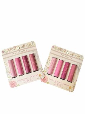 TAHARI Assorted Moisturizing Lip Balms 8-Pack! NIB
